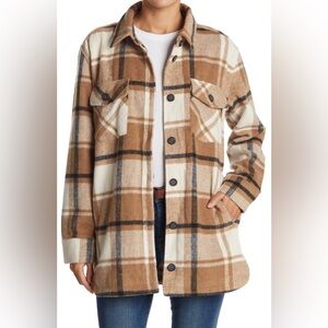 Thread and Supply Fllannel Shacket women’s Sz M